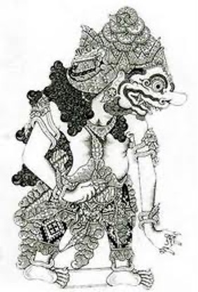 Bhatara Kala in Javanese Style Puppet