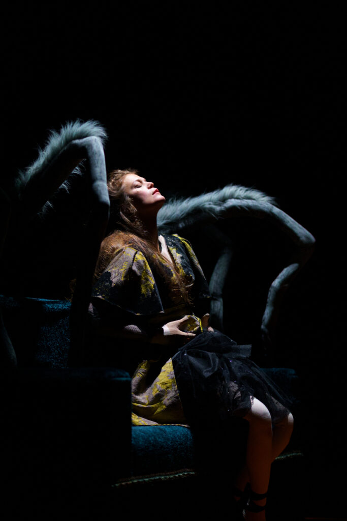 Figure 5. Yngvild Aspeli as Nora in A Doll’s House (Photo by Johan Karlsson. Courtesy Plexus Polaire)