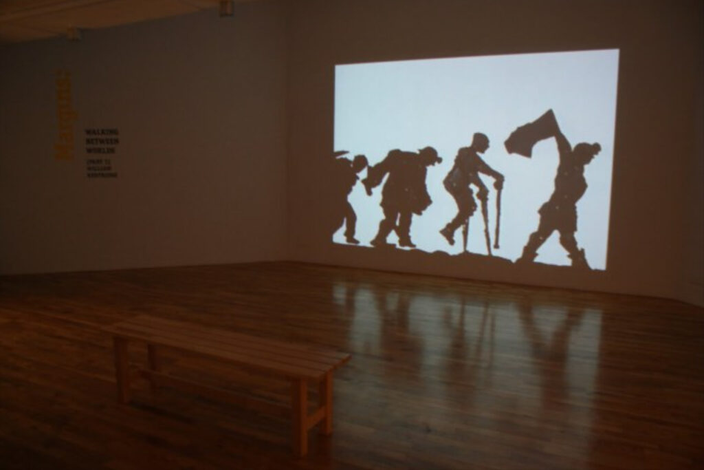 Figure 2. William Kentridge, Shadow Procession (1999). (Photo: Courtesy of Art Exchange, University of Essex)